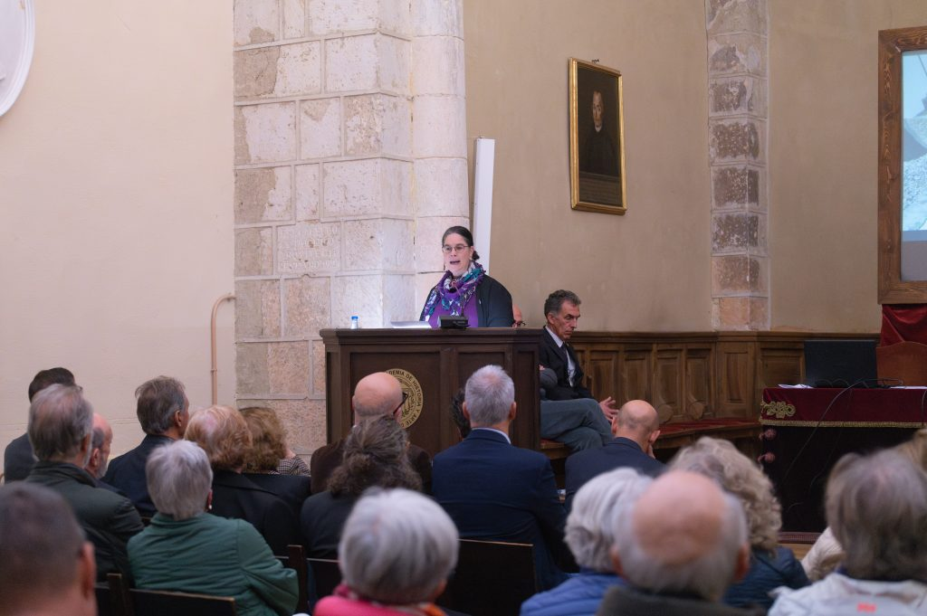 Verónica Sierra Blas, académica correspondiente de la Real Academia de Historia y Arte de San Quirce de Segovia